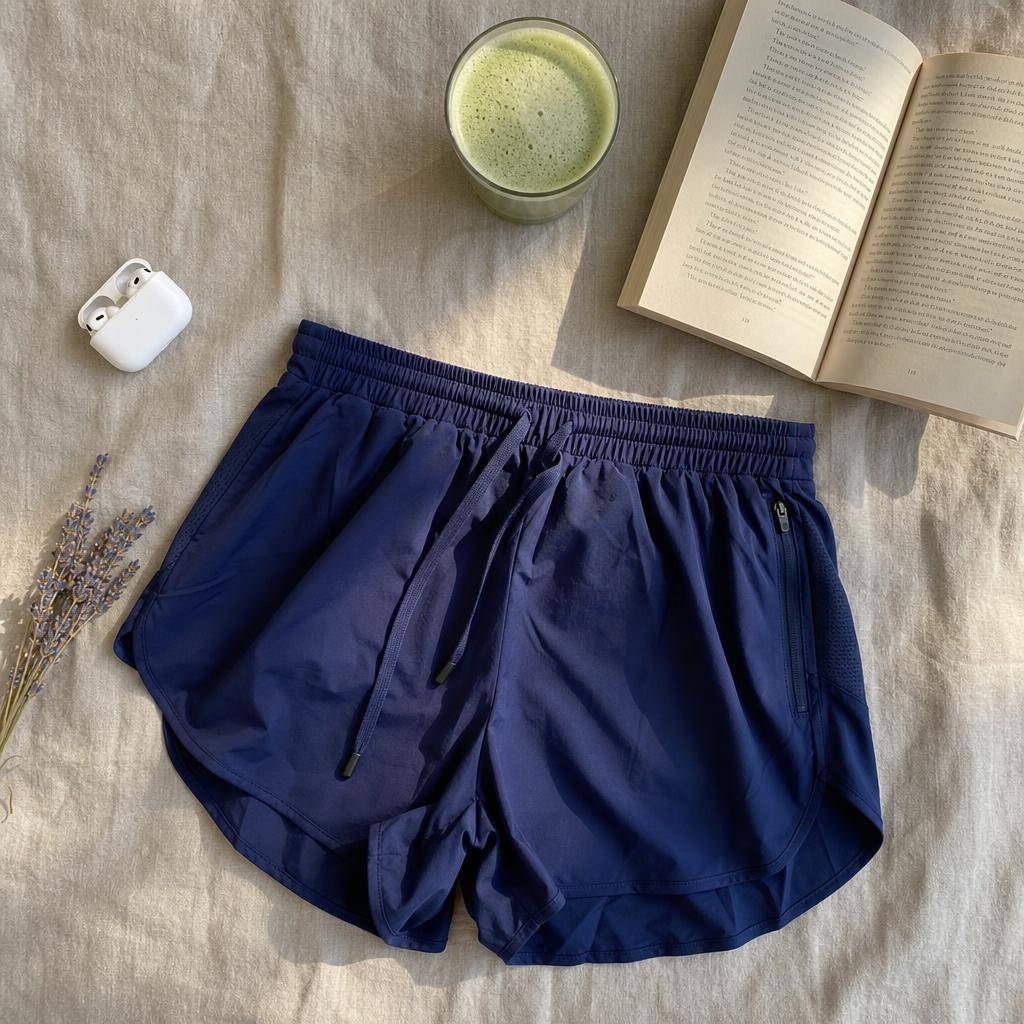 Customer wearing Maison Amara shorts - @julest_